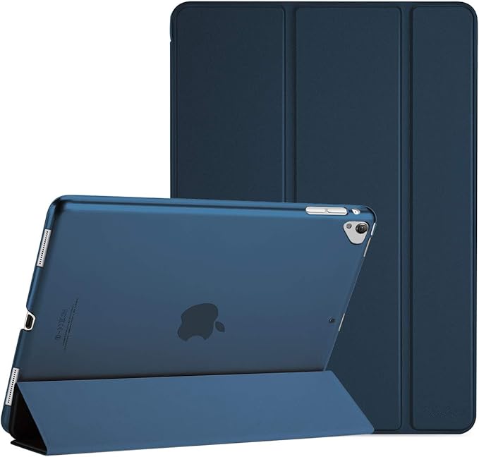 ProCase Smart Case for iPad Pro 12.9 Inch 1st and 2nd Generation (2015 and 2017 Model), Stand Cover Support Auto Sleep/Wake -Navy