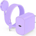 USB C Apple Watch Charger, [Apple MFi Certified] Magnetic iWatch Fast Charging Cable Cord 6ft and iPhone Type C Wall Charger Plug Block for Apple Watch Series Ultra 2/Ultra/11/10/9/8/7/SE/6/5/4/3/2