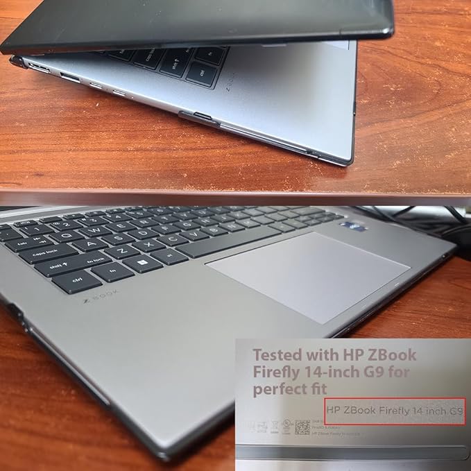 mCover Case Only Compatible for 2022~2024 14" HP EliteBook 840 (Intel CPU) | 845 (AMD CPU) | ZBook Firefly 14 G9 / G10 / G11 Series Windows PC (NOT Fitting Any Other HP Models) - Red
