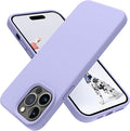 OTOFLY Designed for iPhone 14 Pro Case, Silicone Shockproof Slim Thin Phone Case for iPhone 14 Pro 6.1 inch (Light Purple)