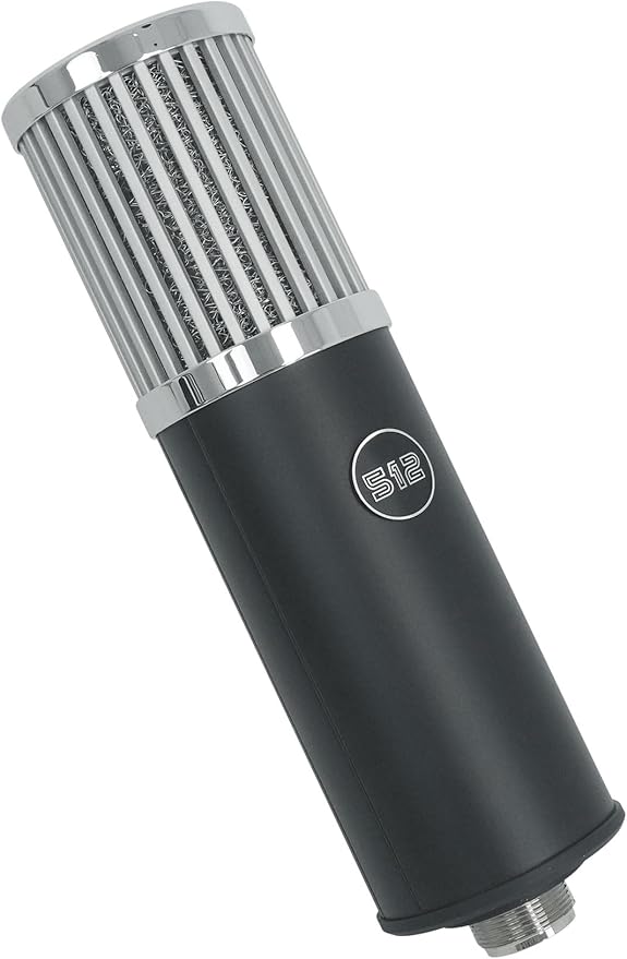 512 Audio by Warm Audio Skylight Large Diaphragm Studio Condenser XLR Microphone + Shock Mount + Bag for Recording and Podcasting