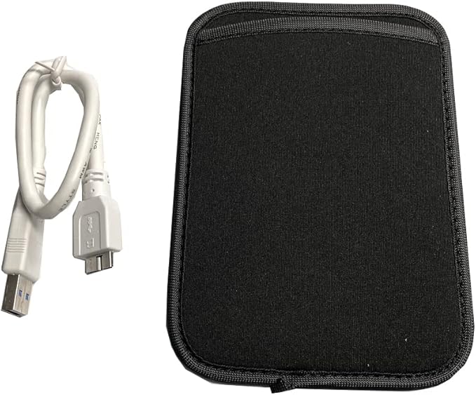Avolusion 1TB USB 3.0 Portable External Gaming Hard Drive (for Xbox One X, S & Series X|S - Pre-Formatted) White