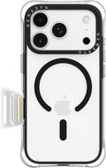 ORNARTO Air Case for iPhone 17 Pro Max Clear | Military-Grade Drop Protection | Camera Control Button | Compatible with MagSafe | Built-in Air Phone Cover - Black