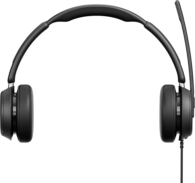 EPOS IMPACT 860 Dual-Sided Wired USB C and USB A Headset for PC with Noise-Canceling Mic, Super Wideband Audio, High-Performance Sound, Comfortable Fit for Business Calls & Office Use, Multi Compatibl