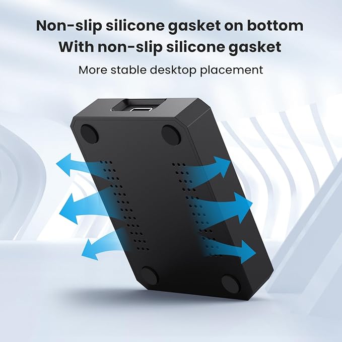 M.2 NVMe SSD Reader External, 10Gbps M2 to USB Adapter for Both M 2 (M Key, B+M Key) NVMe and SATA NGFF SSD Dock, Size for 22110 2280 2260 2242 2230 Drive Docking