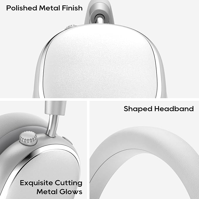 Srhythm NiceComfort 95 Hybrid Noise Cancelling Headphone Wireless, Bluetooth Headset with Transparency Mode,ENC,HD Sound
