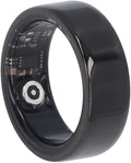 FOSA Smart Ring, Smart Health Ring Health Tracker, Sleep Monitoring Step Counting IP68 Waterproof Smart Ring Fitness Tracker with APP for Men and Women Black