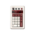 8BitDo Retro 18 Mechanical Numpad, Supports Calculator Mode, Bluetooth/2.4G/Wired Numpad for Windows and Android - Fami Edition