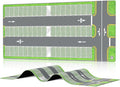 XXL 1/64 Scale Parking Lot Mouse Pad 90x40cm Non-Slip Rollable Desk Mat | Large Diorama Playmat for Hot Wheels, Matchbox, Mini GT, Tarmac, Inno64 and Diecast Car Collectors, Kids and Gamers
