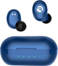 Raycon Everyday Classic Bluetooth Wireless Earbuds + Microphone with Active Noise Canceling, Sweat & Water-Resistant Earphones, Ear Buds Wireless Bluetooth Up to 32 Hours Playtime (Blue)