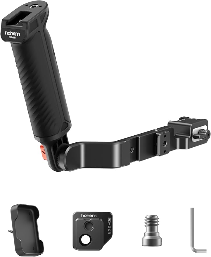 Hohem Sling Handgrip Gimbal Handle for hohem iSteady MT3 Pro/MT3/MT2/M7/M6, Ergonomic Grip, Bi-Directional Twist, Low Angle Shots, BH-01