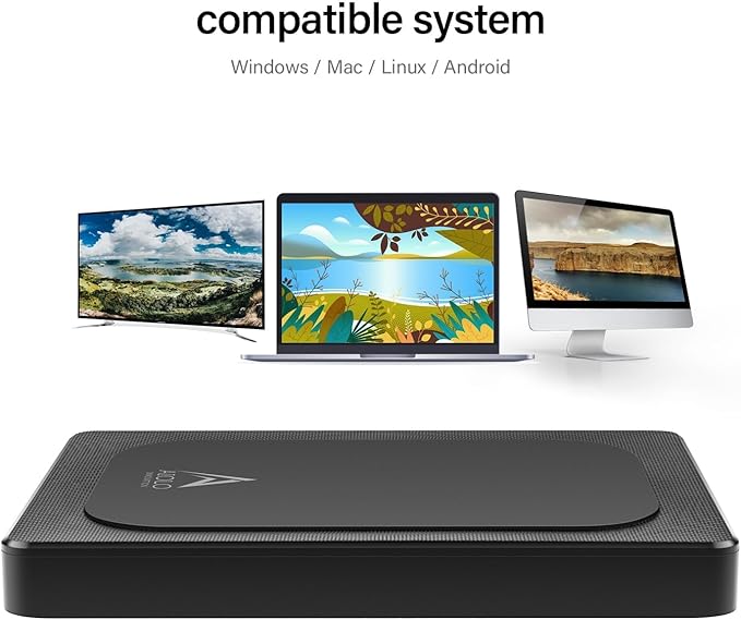 Aiolo Innovation 320GB External Hard Drive Ultra Slim Portable HDD-USB 3.0 for PC, Mac, Laptop, PS4, Xbox one,Xbox 360 HD-A4