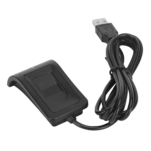 Fingerprint Reader, Fingerprint Reader Keyboard with Fingerprint Reader USB, Fingerprint Scanner USB Fingerprint Reader Compact Structure for Computer