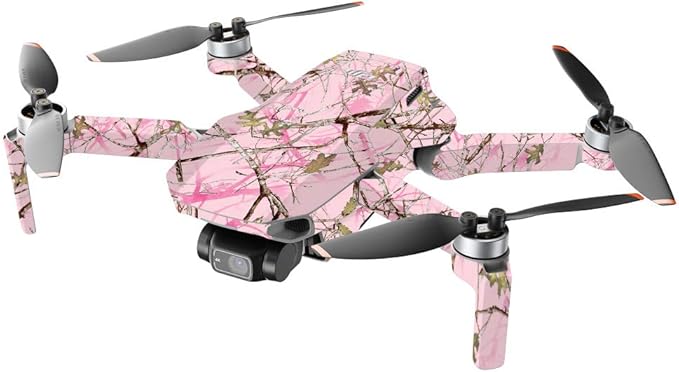 MightySkins Compatible with DJI Mini 2 Portable Drone - Conceal Pink | Protective, Durable, and Unique Vinyl Decal wrap Cover | Easy to Apply, Remove, and Change Styles | Made in The USA