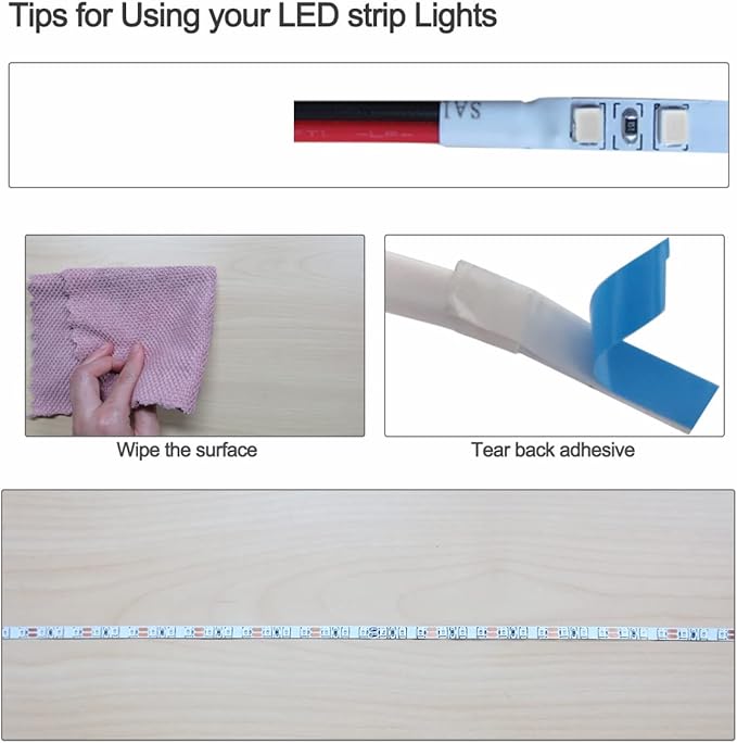 12V LED Strip Lights, 5mm Wide Ultra Narrow Blue 16.4ft SMD 2835 IP20 120 LEDs/M, Total 600 LEDs Rope Light Strip for Bedroom, Kitchen, Advertising Decoration