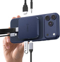 ORICO 10Gbps Magnetic M.2 Docking Station, 6-in-1 USB C HUB & M.2 2230 NVMe Enclosure with HDMI 4K@60Hz, USB-A&C 3.2, 100W PD, AUX, USBC Dock for iPhone 17/16/15 Pro/Pro Max