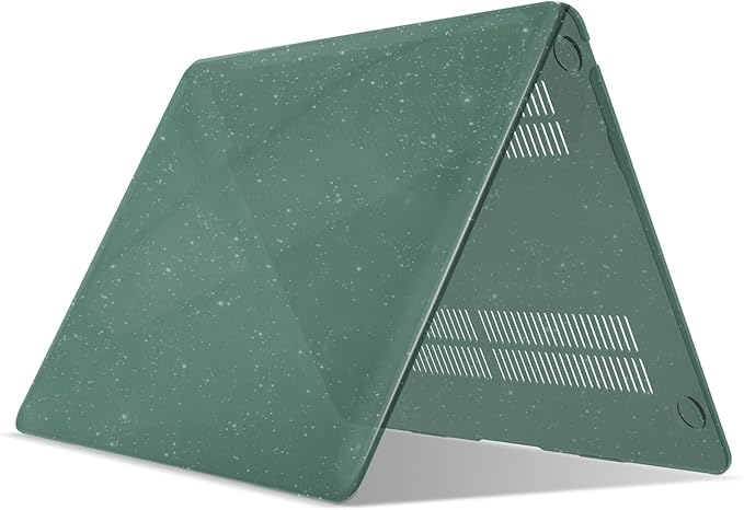 IBENZER Compatible with New MacBook Air 13 inch Case 2022 2021 2020 M1 A2337 A2179 A1932, Plastic Hard Shell Case with Keyboard Cover for Mac Retina Display with Touch ID, Star MTGN, AT13-S-MTGN+1