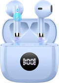 Wireless Earbuds, 2025 Bluetooth Headphones 5.4 HiFi Stereo, in-Ear Ear buds with 4 ENC Noise Cancelling Mics, 40H Playtime Sport Ear Buds with Charging Case, IP7 Waterproof Earphones with LED Display