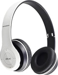 Upgraded Hybrid Noise Cancelling Headphones Over Ear with Transparent Modes Wireless Bluetooth with Mic Deep Bass Soft-Earpads Hi-Fi Audio Comfortable Fit Long Playtime for Home Office Travel White