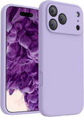 FireNova Magnetic for iPhone 17 Pro Case, Compatible with MagSafe, [Integrated Silicone Camera Control Button] [Camera Protection] Anti-Scratch Microfiber Lining Phone Case, 6.3", Clove Purple