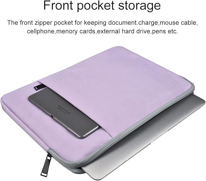 17 inch Laptop Sleeve Case for HP 17.3 Laptop, Pavilion 17, Envy 17, ASUS Vivobook 17, Acer Chromebook 317, Dell Inspiron 17, Lenovo IdeaPad 17.3, 17.3 in Computer Carrying Bag(Purple)