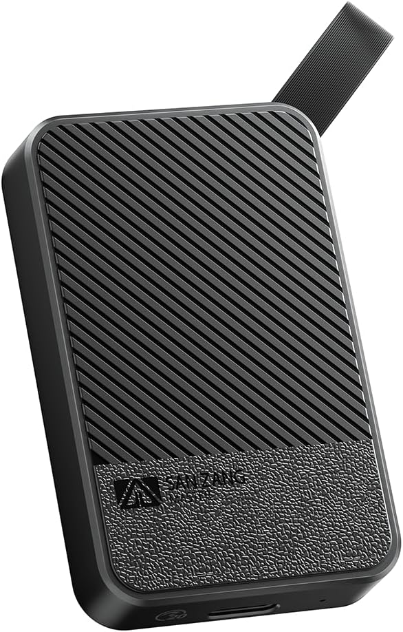 SAN ZANG MASTER External Hard Drive 512GB External SSD Typ-C for PS5, Phone 15-Serie, PC, Laptops