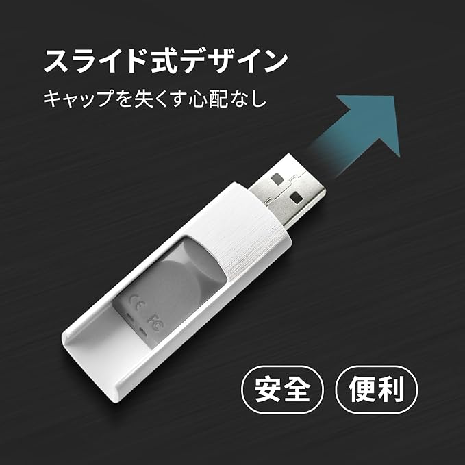 MMOMENT MU39 64GB USB 3.1 Gen1 Flash Drive, Read Speed up to 100MB/s, Retractable Design Thumb Drive