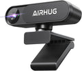 AIRHUG 4K UHD USB Webcam No Mic with Privacy Cover for Secure Meetings - 16MP Sony Sensor, PDAF Fast Focus, 63° Gold FOV, Auto Light Correction, Streaming Camera Without Audio for PC/Laptop/Desktop