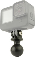 RAM Mounts Action Camera Ball Adapter – Compatible with GoPro-Style Mounts, B Size 1" Ball (RAP-B-202U-GOP1)