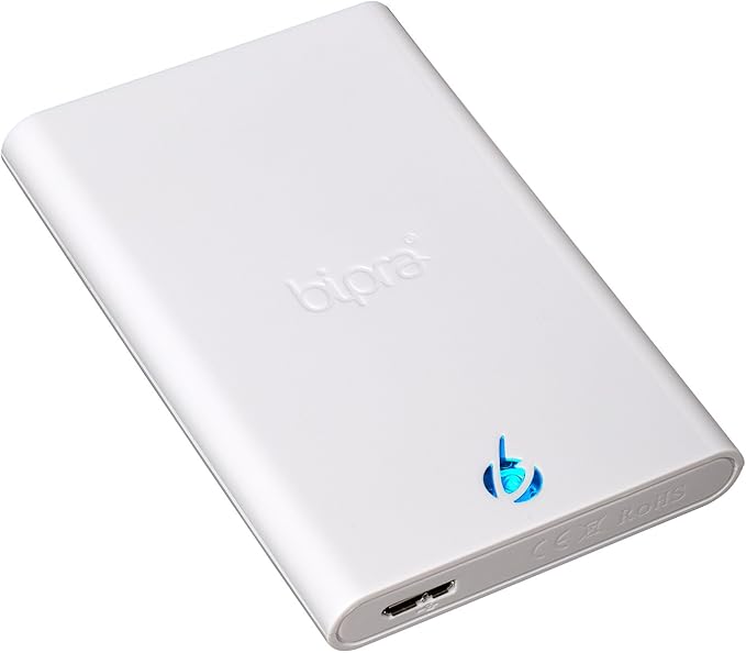 S3 2.5 inch USB 3.0 Mac Edition Portable External Hard Drive - White (1 TB)