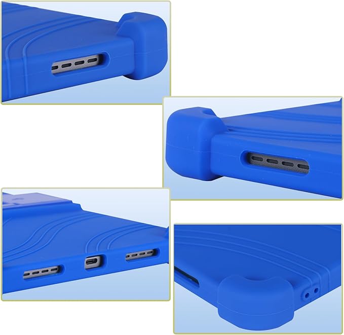 ATOOZ for TCL NXTPAPER 11 Plus Tablet Case 2025 (9469X) with PC Stand Soft Silicone Kids Case for TCL NXTPAPER 11 Plus 11.5 Inch (Blue)