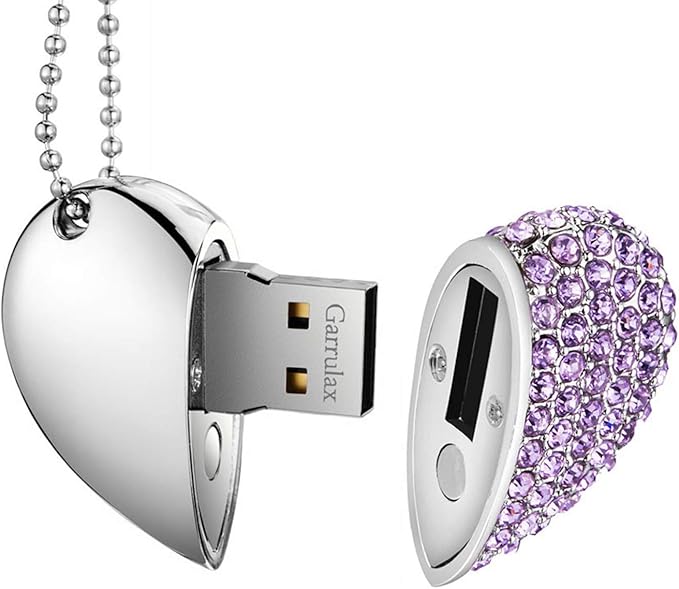 USB Flash Drive, 8GB / 16GB / 32GB / 64GB USB2.0 USB Memory Stick Date Storage Pendrive Thumb Drives(64GB,Purple)