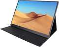 16 Inch Portable Monitor, 4K Ultra Slim USB C Display with 120Hz Refresh Rate and Dual Speakers for Laptop Smartphone PC Gaming