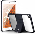 Clear Case for iPad Mini 5/4 with Stand, Transparent Back Cover Kickstand Case for iPad Mini 5th/4th Gen 7.9 inch