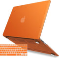 IBENZER Compatible with Old Version MacBook Air 13 Inch Case (2010-2017 Release). Models: A1466 / A1369, Plastic Hard Shell Case with Keyboard Cover for Mac Air 13, Orange, A13OR+1
