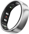 RingConn Gen 2, World’s First Smart Ring with Sleep Apnea Monitoring, No APP Subscription, 12-Day Battery Life, Stress/Heart Rate/Women's Health Tracker, Android & iOS Compatible (Silver, Size 8)