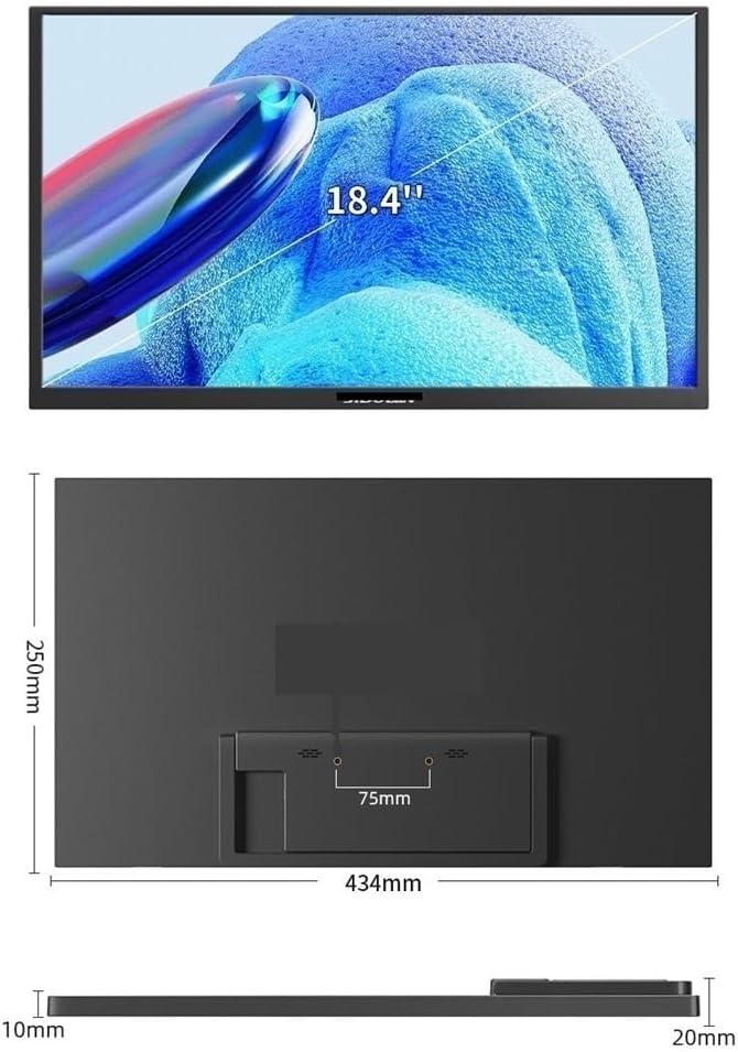 Portable Laptop Monitor Portable Monitor 18.4 Inch Extended Sub-Screen 4k Laptop Mobile Phone External Gaming Display