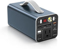 Powdeom 150W Portable Power Station, 155.4Wh Portable Laptop Charger with AC Outlet, DC/USB-C Port, Battery Backup Power Supply for Outdoor Camping Home Outage