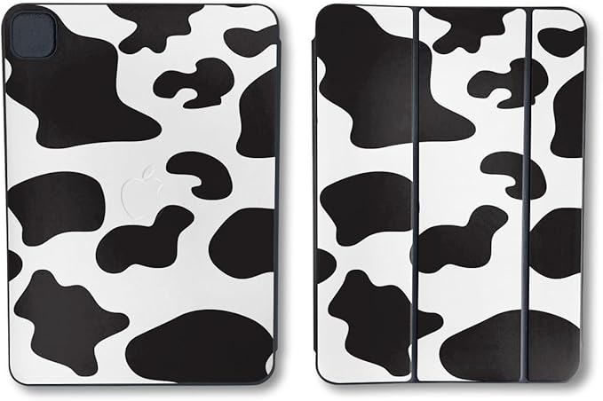 Skin Compatible with Apple Smart Folio for iPad Pro 11-inch (M4/M5) 2025 - Cow Print - Premium 3M Vinyl Protective Wrap Decal Cover | Crafted in The USA by MightySkins