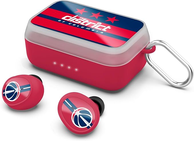 SOAR NBA Wireless Sport Earbuds: Comfortable Fit & Convenient Charging