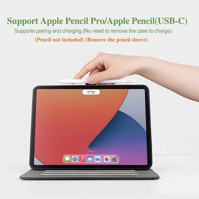 Vimorco for iPad Pro 11-inch Case M5/M4 2025/2024, Sunflower for iPad Pro Case 11 Inch M5/M4 Pencil Holder/Hand Strap/Pocket/Screen Protection Band,Adjustable Angle,Auto Sleep/Wake, Funny Donkey