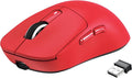 ATTACK SHARK X3 Wireless Gaming Mouse, 49g Ergonomic Computer Mouse, Triple Modes PAW3395 26K DPI Optical Sensor, 200h Battery Life, Programmable Buttons, Gaming Accessories for PC/Laptop/Mac (Red)
