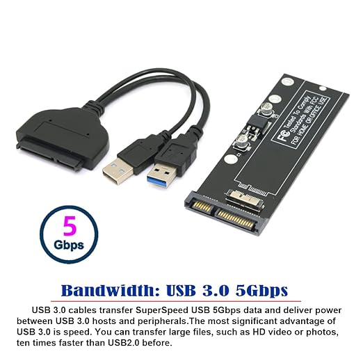 chenyang USB 3.0 to 12+6Pin SSD and SATA 22Pin PCB Disk Drive for 2010 2011 MAC Air A1369 A1370 SSD