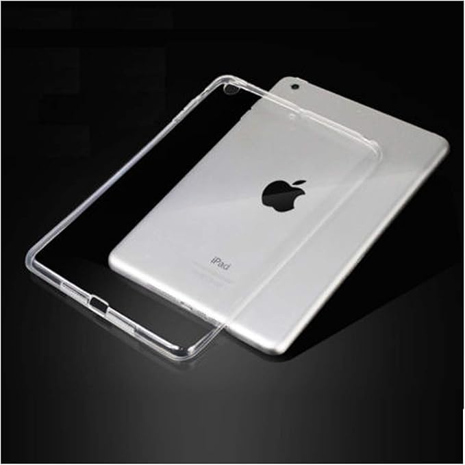 Clear Back Case for Apple iPad 10.2 inch iPad 9th/8th/7th Generation (2021/2020/2019) Transparent Slim Lightweight [Impact Resistant] [Corner Protection] Soft TPU Shockproof Cover, Clear