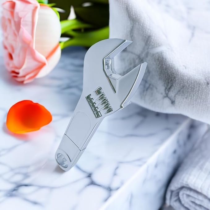 128GB USB 3.0 Flash Drive Metal Wrench High Speed Jump Drive Data Storage Silver