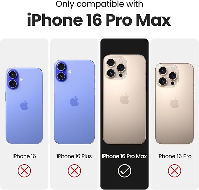 FireNova Designed for iPhone 16 Pro Max Case, Silicone Upgraded [Camera Protection] Phone Case, Soft Anti-Scratch Microfiber Lining Inside, 2024, Lilac Purple