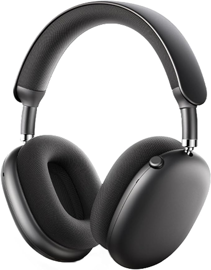 Picun F8 Pro Hybrid Active Noise Cancelling Headphones with Multiple Modes, Wireless Over-Ear Bluetooth Headphones, 140H Playtime, Customizable Sound, Head Tracking, USB-C Charge, Travel, Office, Gray