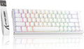 ATTACK SHARK X68MAX HE Wired Rapid Trigger Mechanical Creamy TKL RGB Gaming Keyboard with Full Aluminum CNC,8K Polling,0.005mm Accuracy,Hall Effect Magnetic Switch,NKRO,Driver for PC(White Contour)