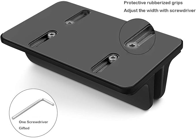 Laptop Stand,Vertical Desktop Holder with Adjustable Dock Size,Laptops Holder Compatible with All Notebooks, MacBook,Surface,Dell,Gaming,iPad (Black)
