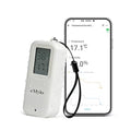 eMylo Zigbee Temperature Humidity Sensor, IP65 Waterproof LED Smart Thermometer Hygrometer for Home Automation, Remote Monitoring, Hub Required, Compatible with Echo Devices with Zigbee Hub Built-in
